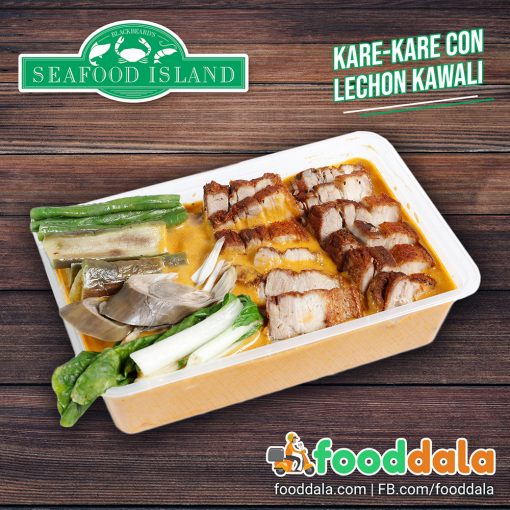 Seafood Island Kare-kare Con Lechon Kawali