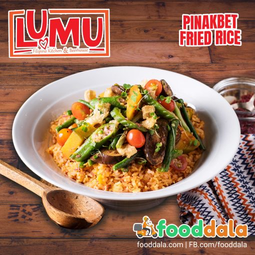 LUMU Pinakbet Fried Rice