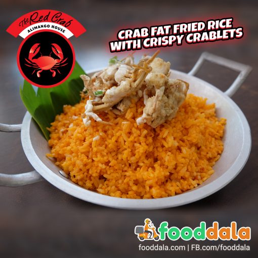 Red Crab Crab Fat Fried Rice with Crispy Crablets